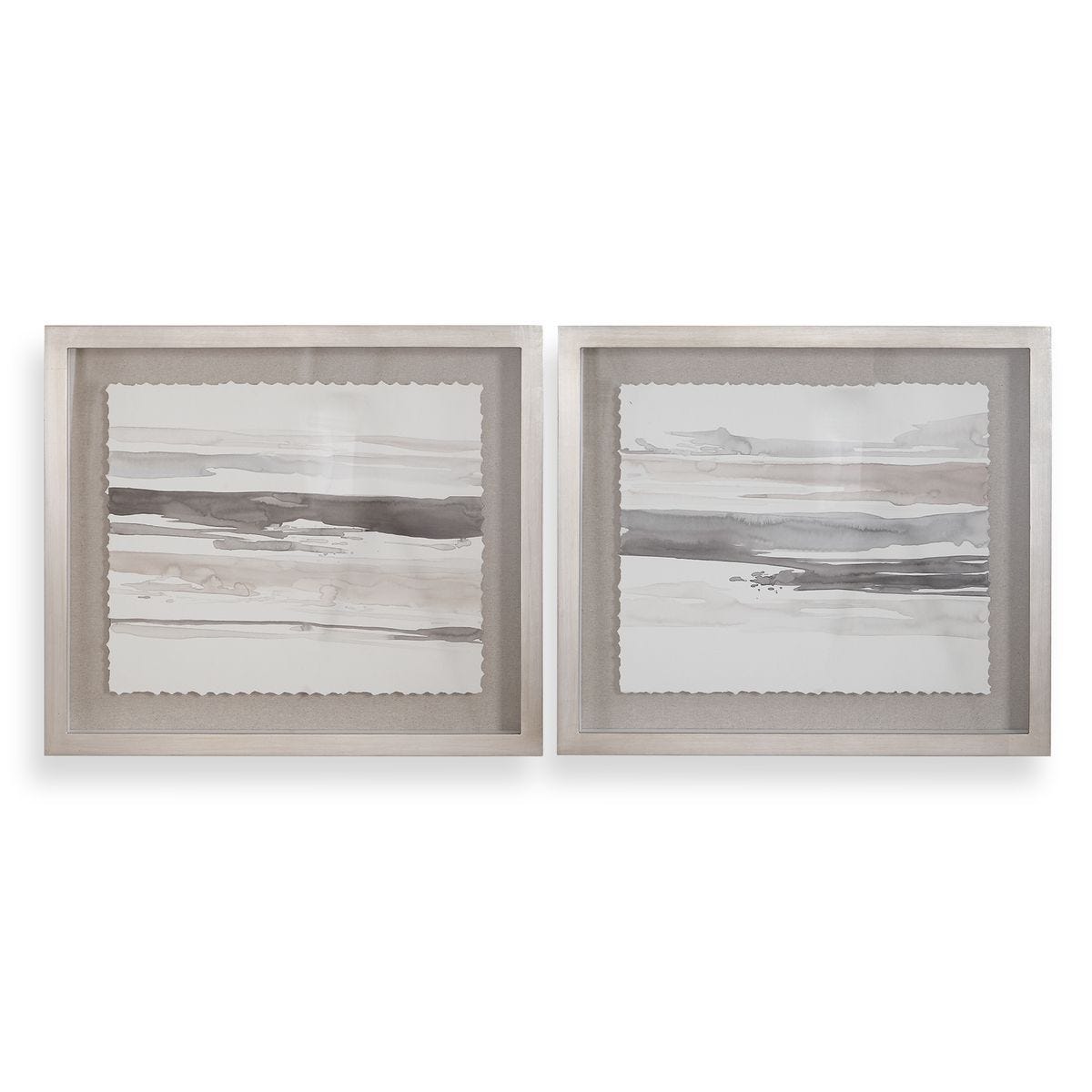 Neutral Landscape Framed Prints, S/2 - timeless artwork that brings character to any space | Image 1 | InSTYLE Home & Rugs