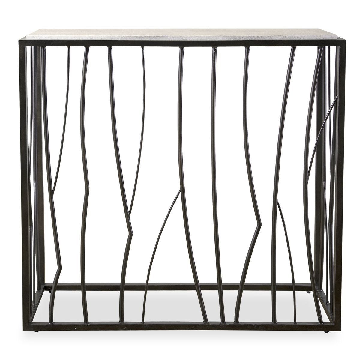 Reed Console Table, 2 CARTONS - sleek design for modern homes | Image 1 | InSTYLE Home & Rugs