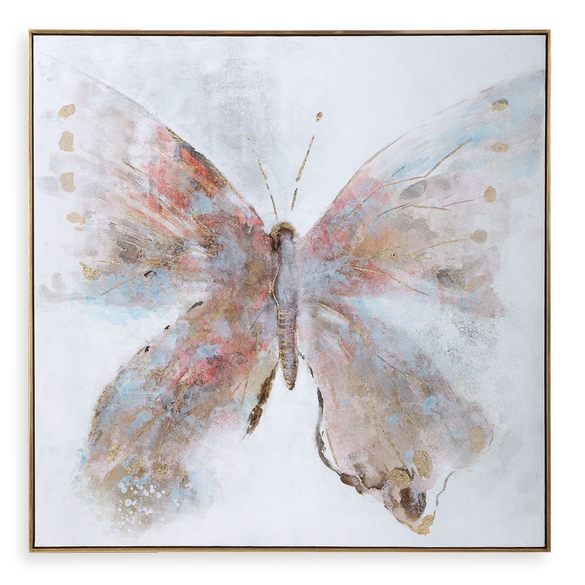 Free Flying Hand Painted Canvas - bold and creative art for unique interior décor | Image 1 | InSTYLE Home & Rugs