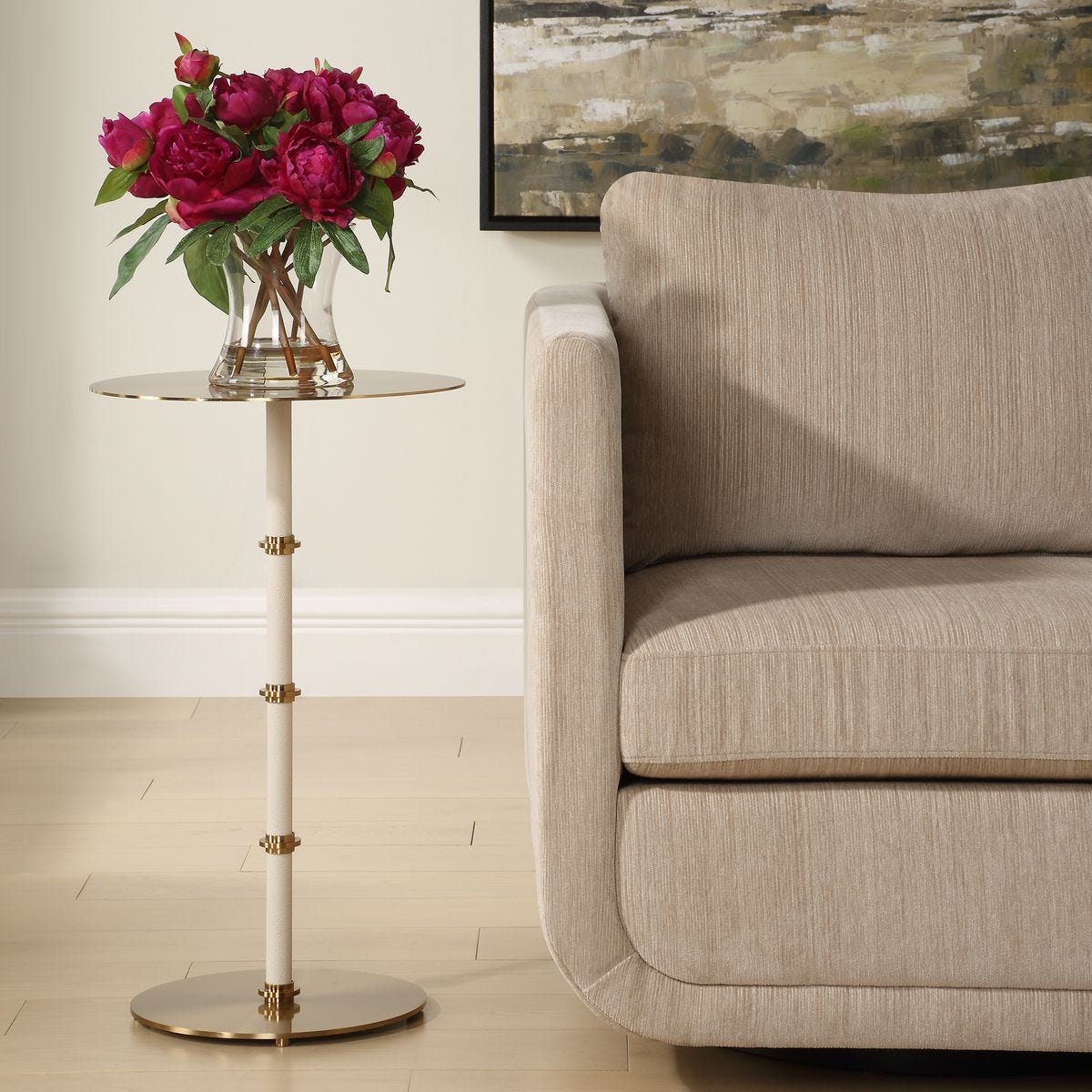 Cyprus Accent Table - small accent table with storage for a clutter-free space | Image 2 | InSTYLE Home & Rugs