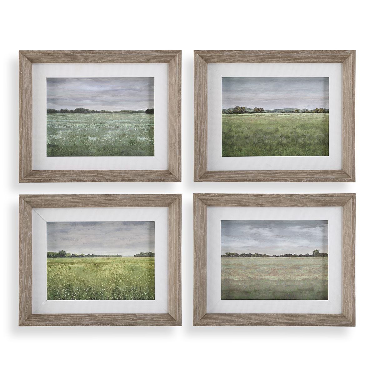 Quiet Meadows Framed Prints, S/4 - timeless artwork that brings character to any space | Image 1 | InSTYLE Home & Rugs