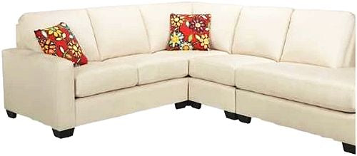 Superstyle Customizable 5002 3-Piece Left Arm Facing Sectional and Loveseat