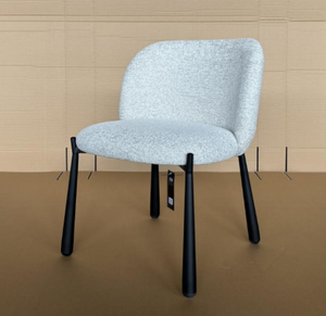Arlo dining chair GY-DC-765 dining chair grey fabric color - comfortable dining experience | Image 1 | InSTYLE Home & Rugs