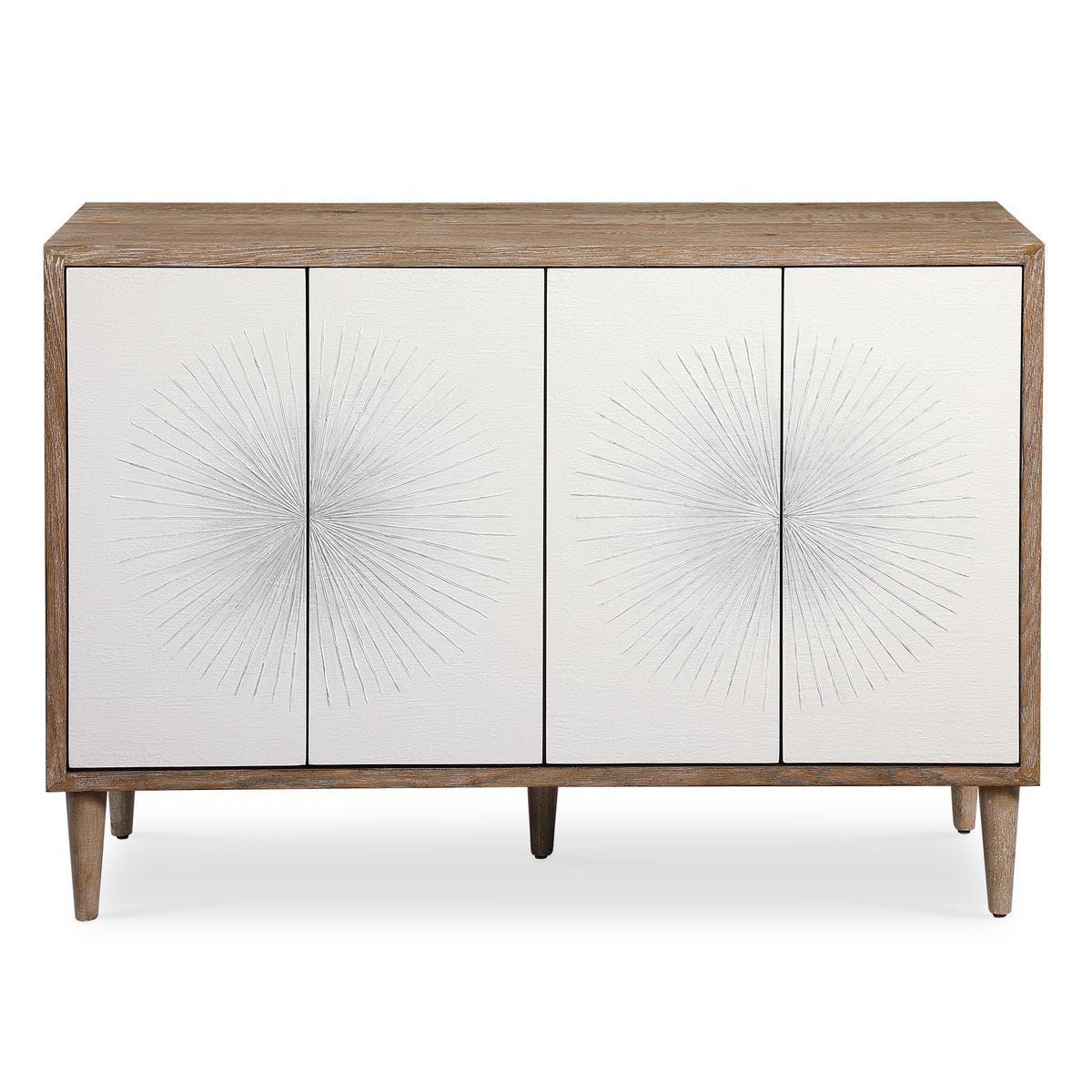 Dani 4 Door Cabinet - perfect storage for drinks and glassware | Image 1 | InSTYLE Home & Rugs