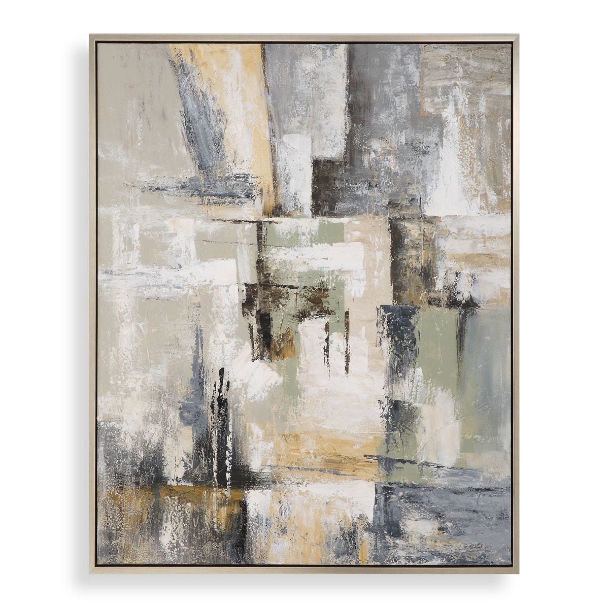 Intuition Hand Painted Canvas - timeless artwork that brings character to any space | Image 1 | InSTYLE Home & Rugs
