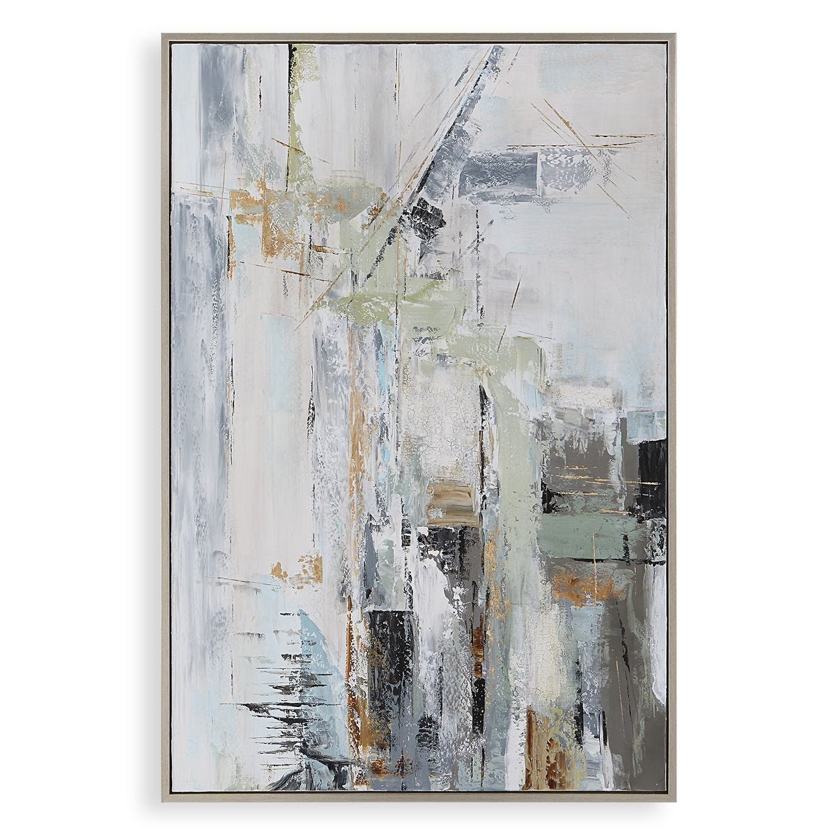 Natural Springs Hand Painted Canvas - timeless artwork that brings character to any space | Image 1 | InSTYLE Home & Rugs