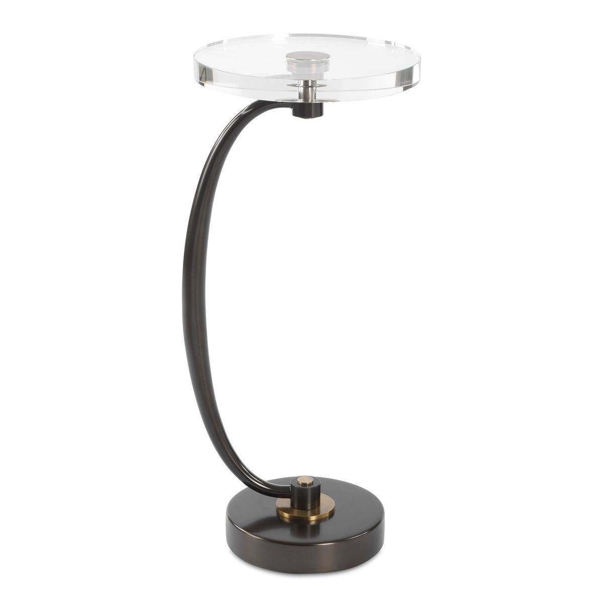 Waveney Drink Table, Bronze - accent tables for living rooms | Image 1 | InSTYLE Home & Rugs