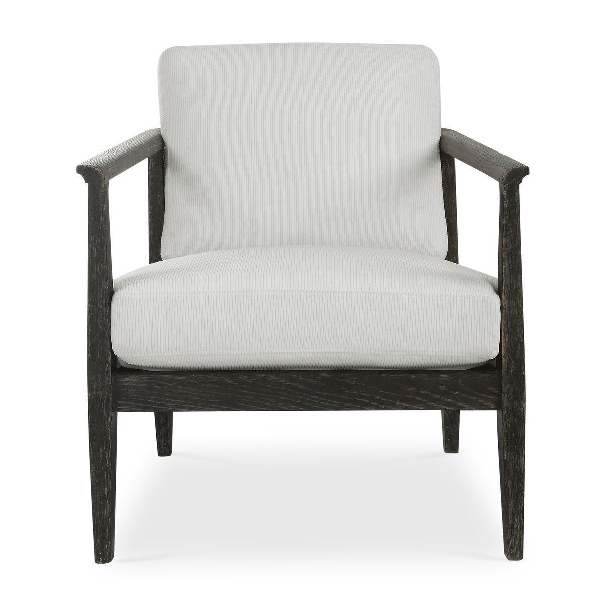 Brunei Accent Chair, White - stylish accent chair to elevate your living room decor | Image 1 | InSTYLE Home & Rugs