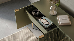 BDI Mesa Credenza 7639 - elegant storage credenza for organized office or living room spaces | Image 6 | InSTYLE Home & Rugs