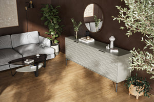 BDI Ripple Credenza 7629 - wooden storage credenza with drawers and cabinets for versatile storage | Image 10 | InSTYLE Home & Rugs