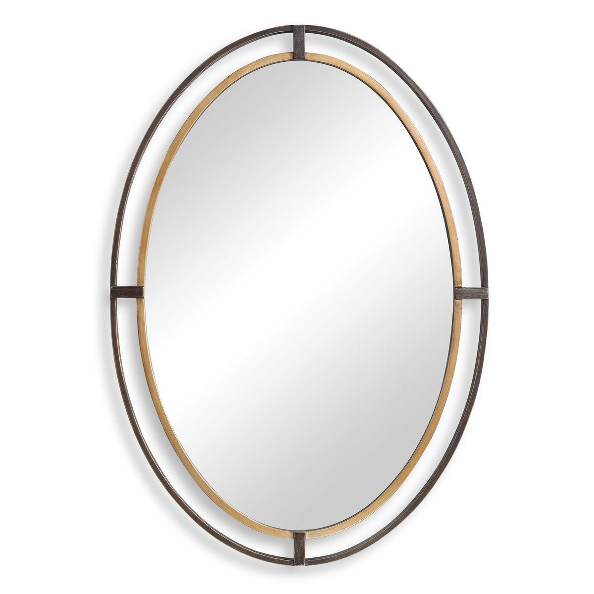 Mirror W00490 - perfect for enhancing light and creating a sense of space | Image 1 | InSTYLE Home & Rugs