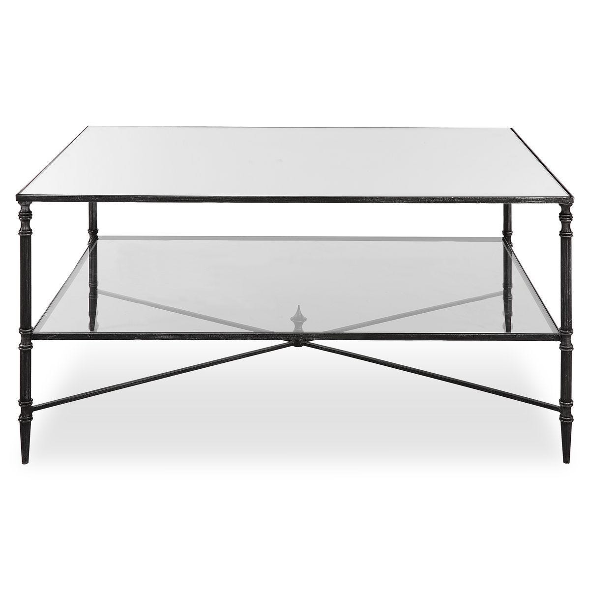 Henzler Coffee Table, Steel - modern design for any room | Image 1 | InSTYLE Home & Rugs