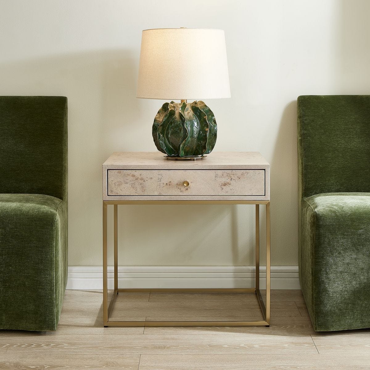 Pembrook Side Table - available in a variety of materials and styles | Image 2 | InSTYLE Home & Rugs