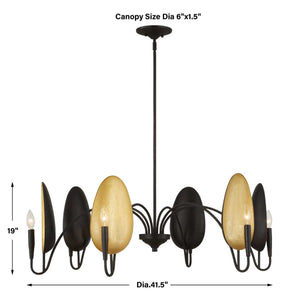 Warwick, 6 Lt Chandelier - from table lamps to chandeliers and floor lamps | Image 16 | InSTYLE Home & Rugs