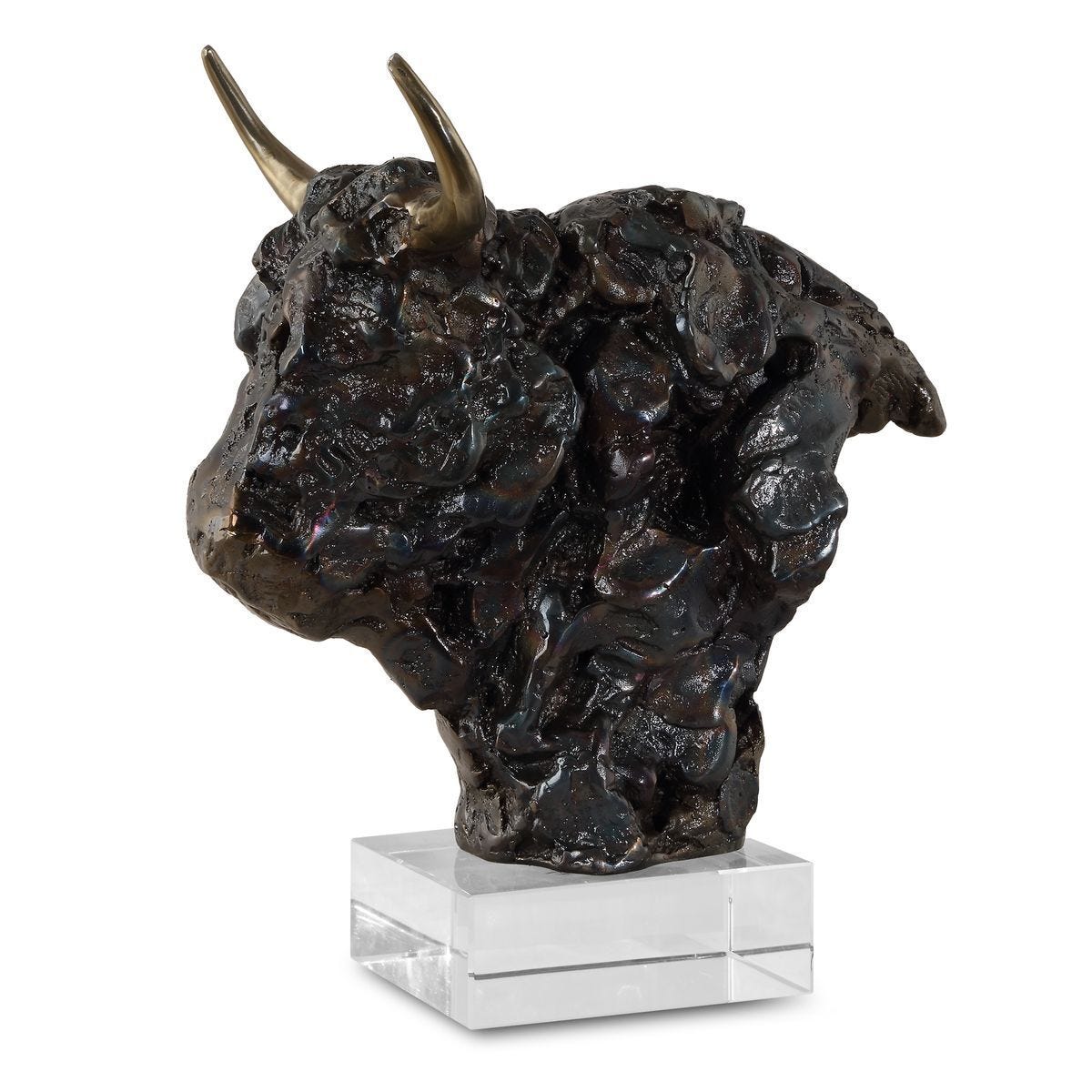Bison Bust, Sculpture - modern accessories for a personalized living space | Image 1 | InSTYLE Home & Rugs
