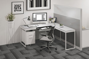 BDI Centro Desk 6401 - stylish desk for modern spaces | Image 4 | InSTYLE Home & Rugs