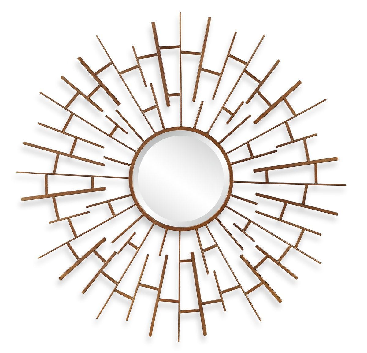 Tangled Round Mirror - perfect for enhancing light and creating a sense of space | Image 1 | InSTYLE Home & Rugs