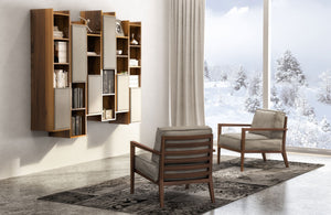 Citta Square Ottoman - chic ottoman for living rooms | Image 3 | InSTYLE Home & Rugs