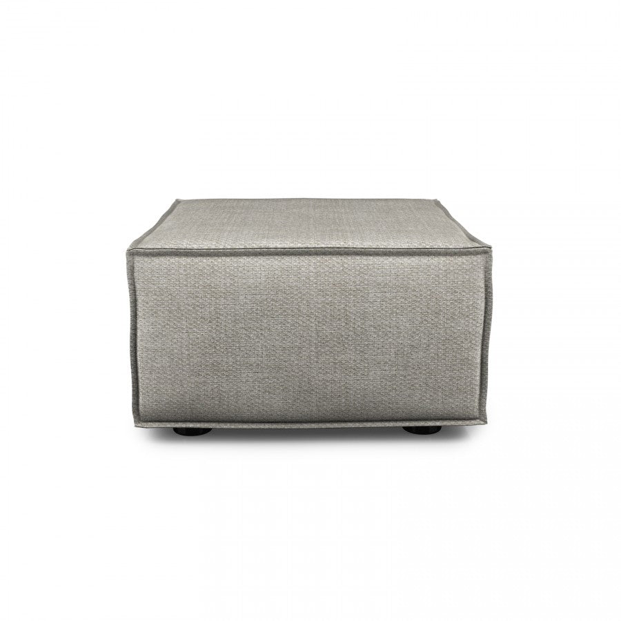 Citta Square Ottoman - chic ottoman for living rooms | Image 1 | InSTYLE Home & Rugs
