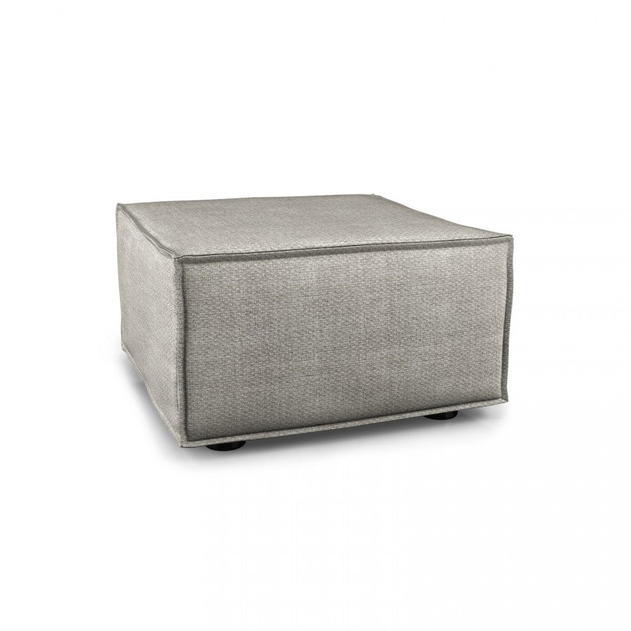 Citta Square Ottoman - chic ottoman for living rooms | Image 2 | InSTYLE Home & Rugs