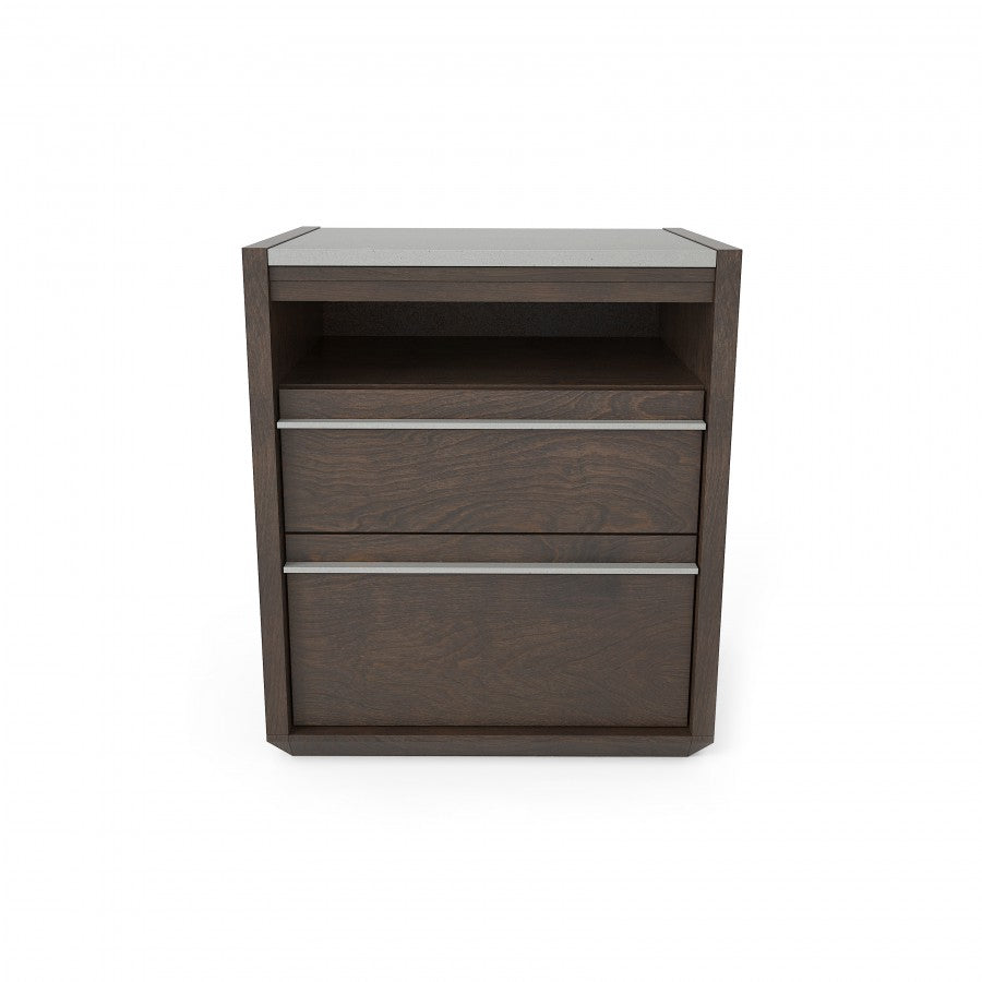 Clark 8744LQZ Nightstand - compact nightstand with style | Image 1 | InSTYLE Home & Rugs