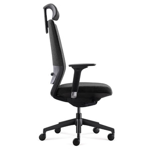 BDI Coda Office Task Chair 3521 - ergonomic desk chairs for comfortable office work | Image 3 | InSTYLE Home & Rugs