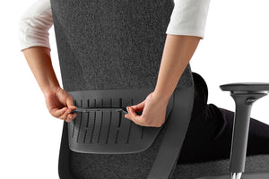 BDI Coda Office Task Chair 3521 - ergonomic desk chairs for comfortable office work | Image 6 | InSTYLE Home & Rugs