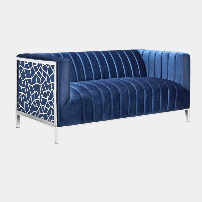Conrad Loveseat - Blue Velvet | InSTYLE Home & Rugs