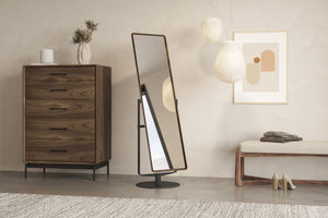 BDI Continuum Standing Mirror 3472 - modern mirror with sleek design for contemporary interiors | Image 4 | InSTYLE Home & Rugs