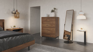 BDI Continuum Standing Mirror 3472 - modern mirror with sleek design for contemporary interiors | Image 5 | InSTYLE Home & Rugs