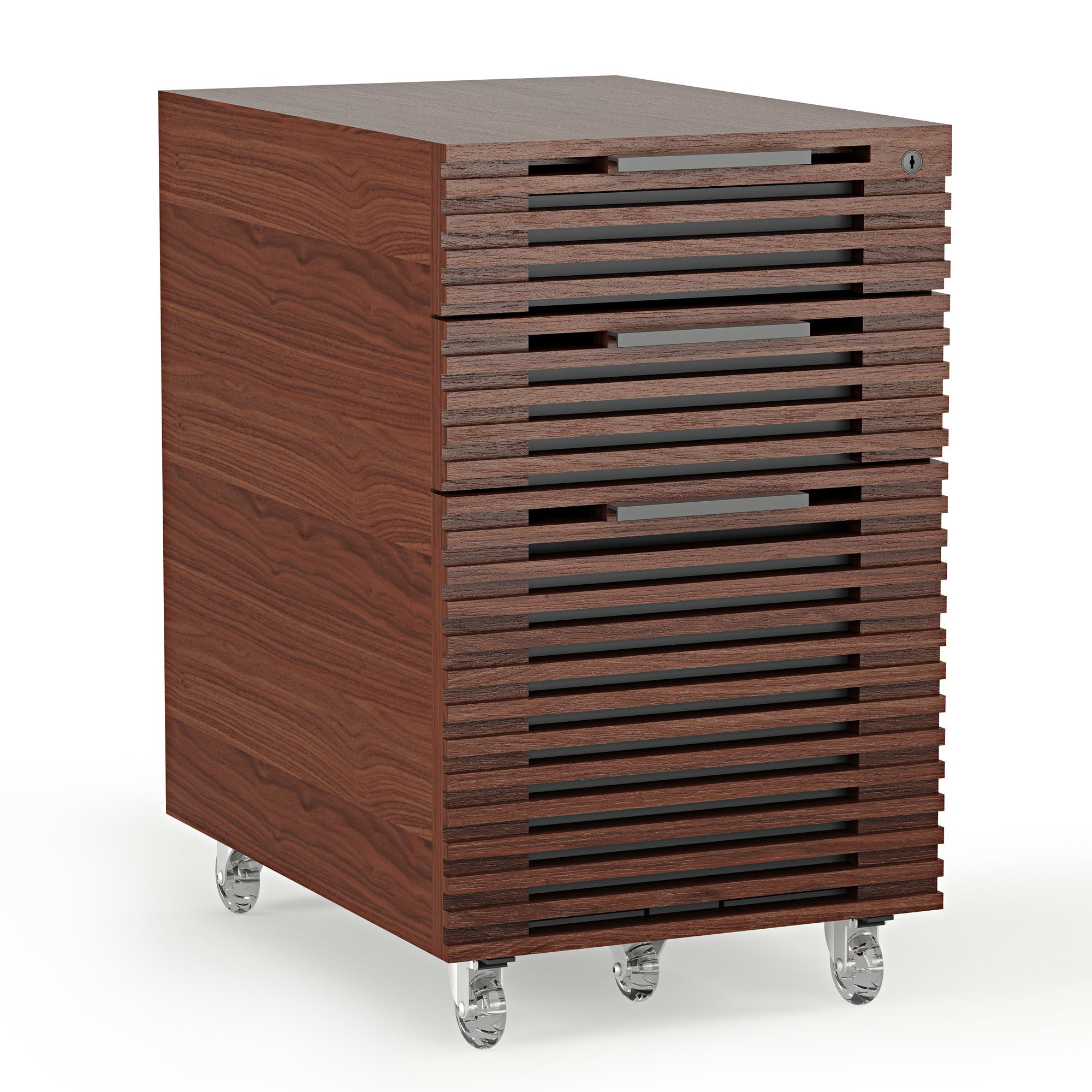 BDI Corridor Mobile Pedestal 6507 - mobile file pedestal with rolling drawers for easy access | Image 2 | InSTYLE Home & Rugs