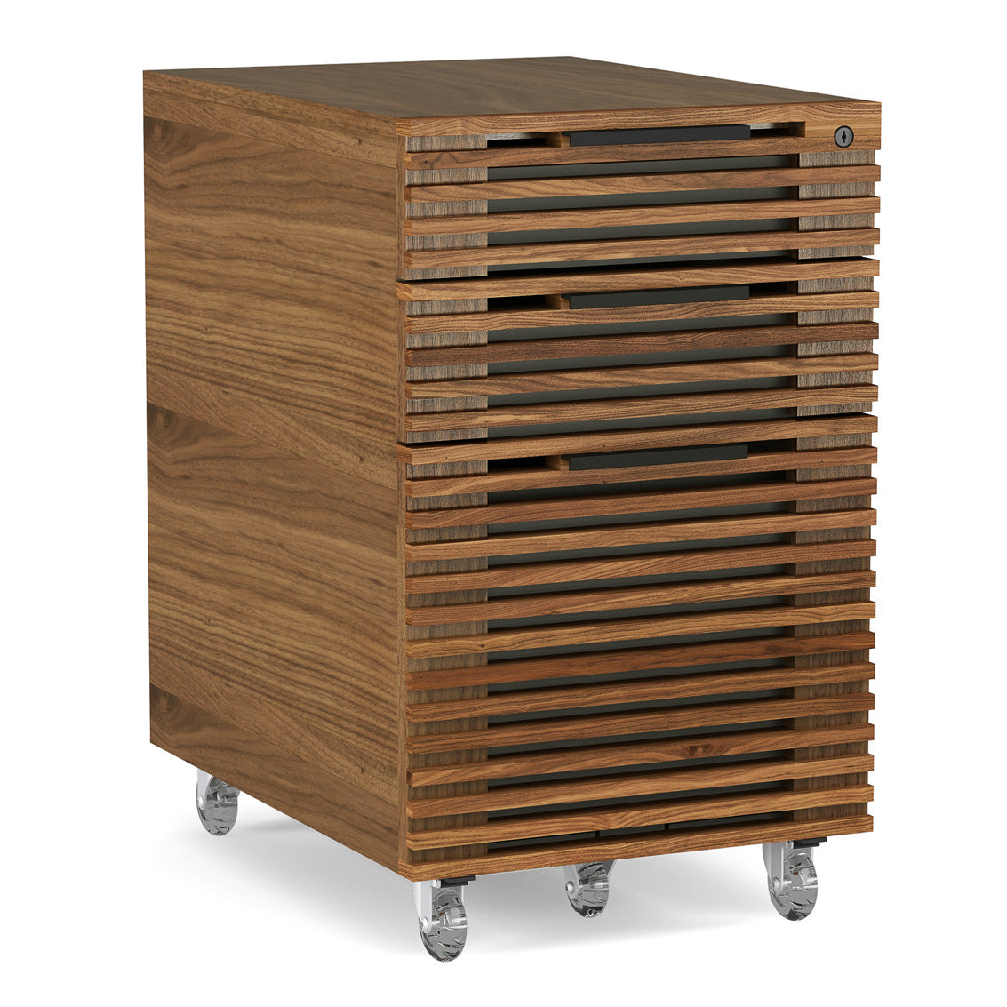 BDI Corridor Mobile Pedestal 6507 - mobile file pedestal with rolling drawers for easy access | Image 1 | InSTYLE Home & Rugs