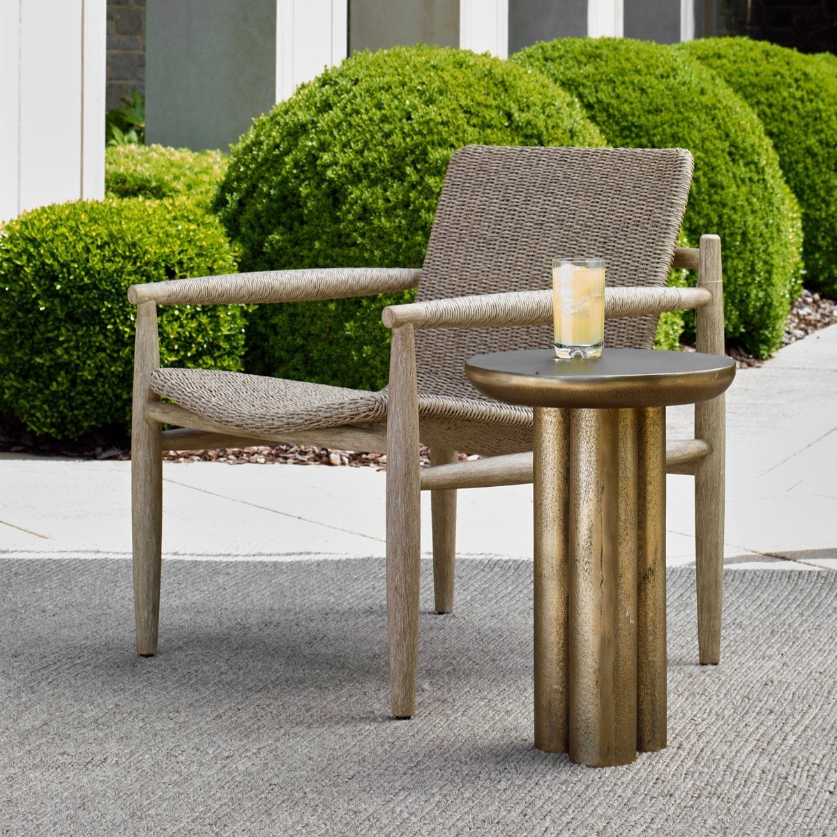 Thorp Indoor-Outdoor Accent Table - chic accent table for contemporary home interiors | Image 2 | InSTYLE Home & Rugs