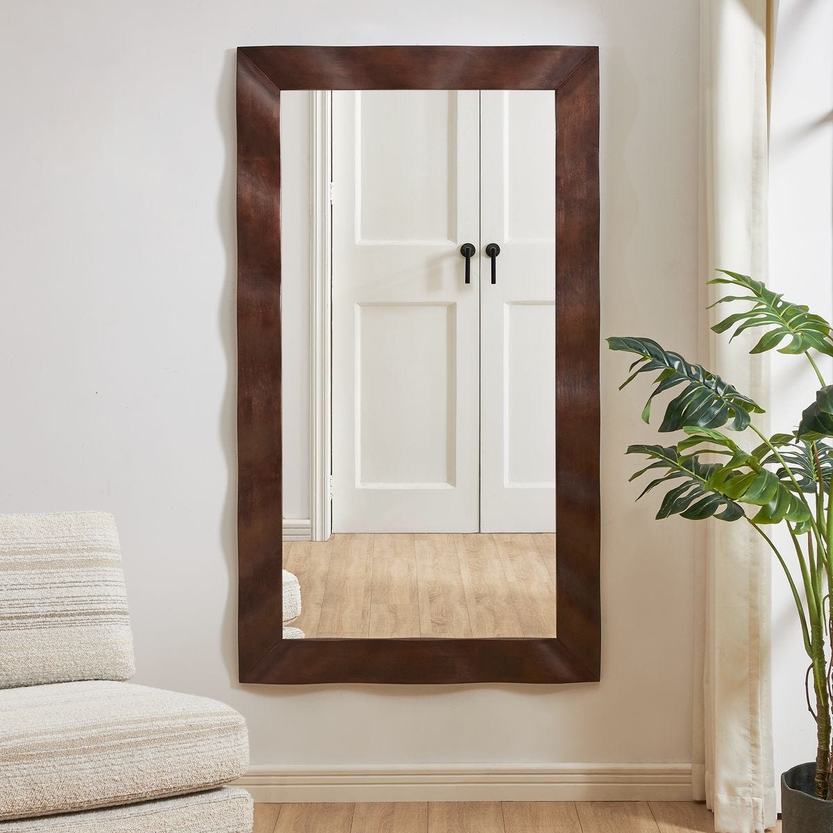 Wrinkle Mirror - elegant and functional accent pieces for any room | Image 2 | InSTYLE Home & Rugs