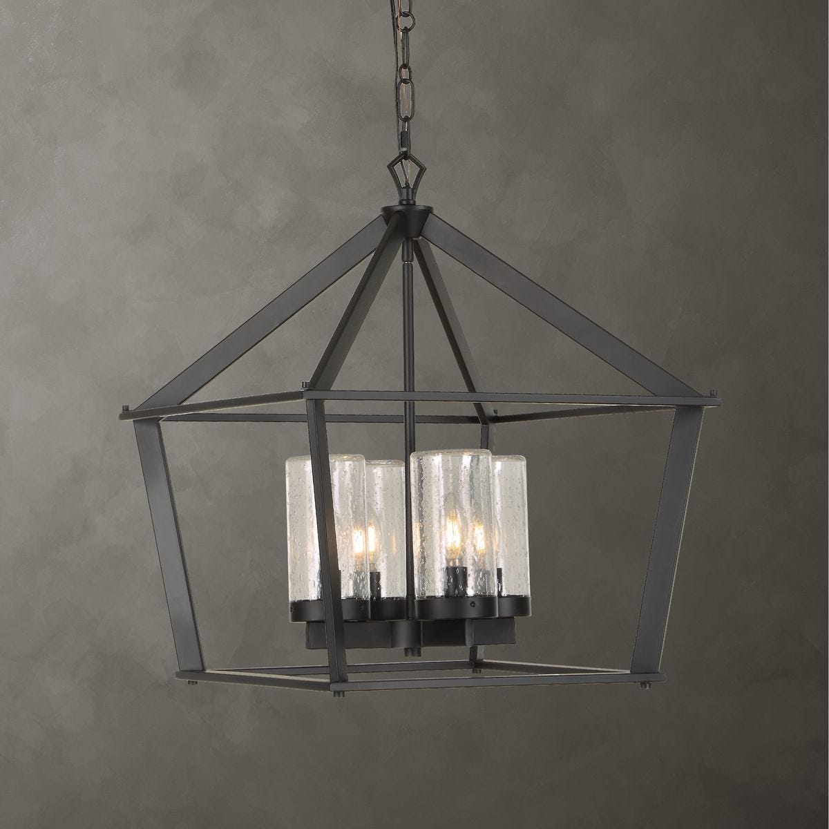 Evanston, 4 Lt Indoor-Outdoor Pendant - stylish pendant lights for interiors | Image 1 | InSTYLE Home & Rugs