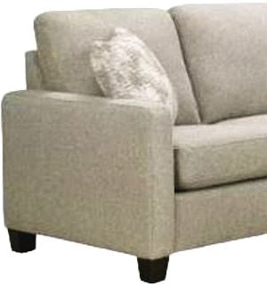 Superstyle Customizable 7002 3-Piece Right Arm Facing L-Shaped Sectional and Loveseat