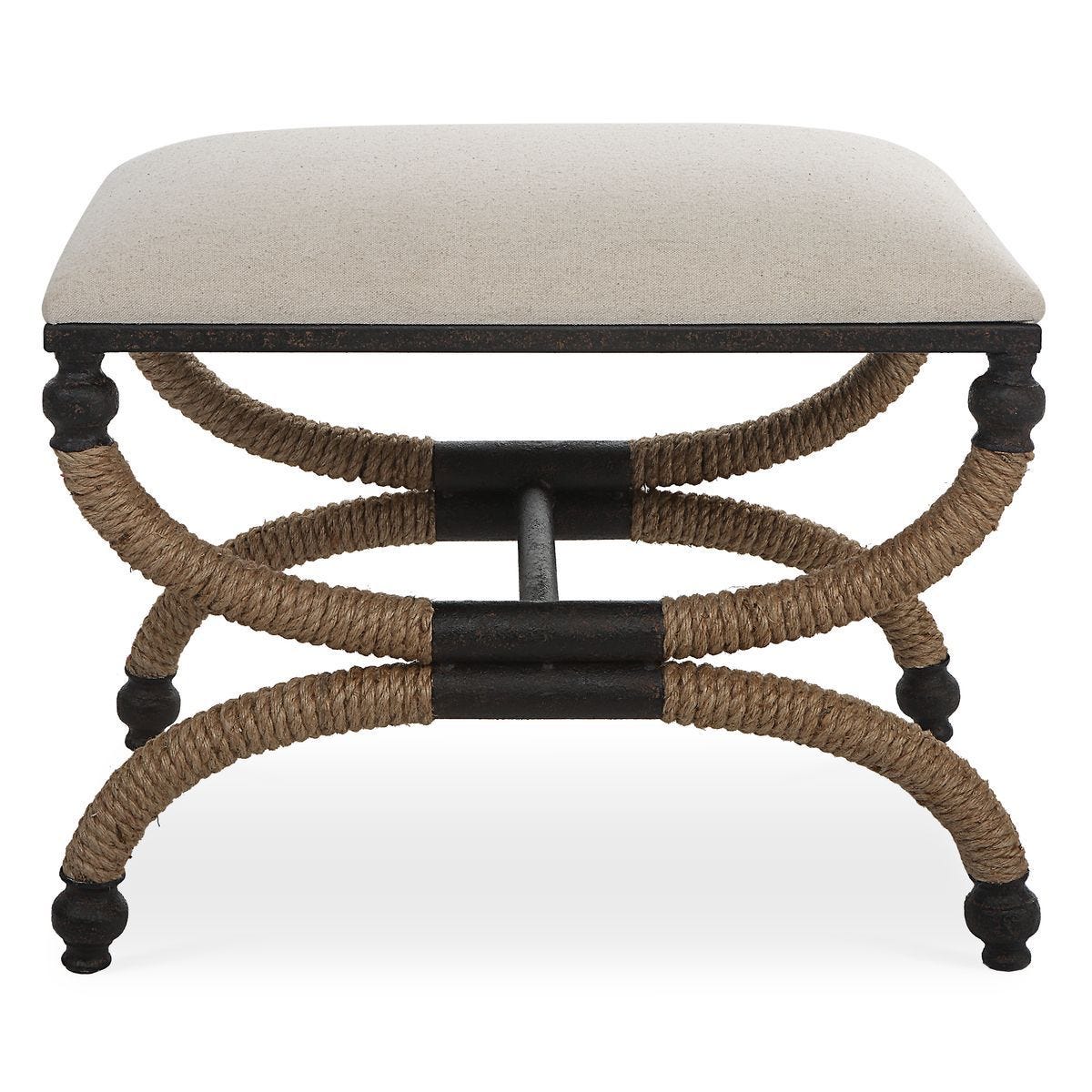 Icaria Small Bench - perfect for entryways or patios | Image 1 | InSTYLE Home & Rugs
