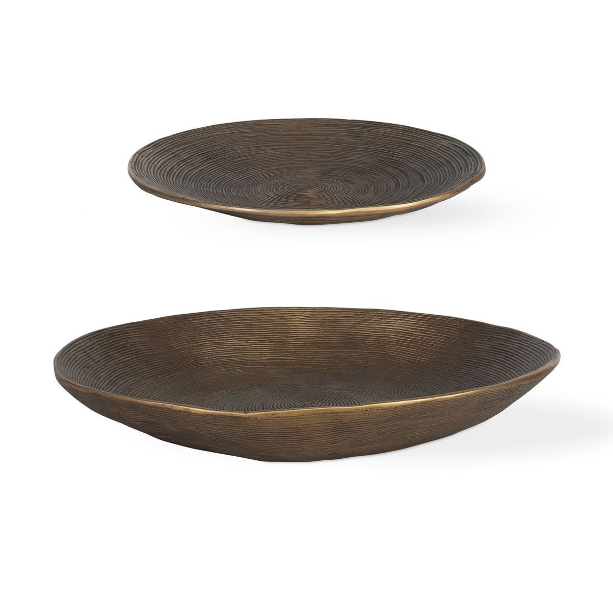 Stratum Bowls, Round, S/2 - modern accessories for a personalized living space | Image 1 | InSTYLE Home & Rugs