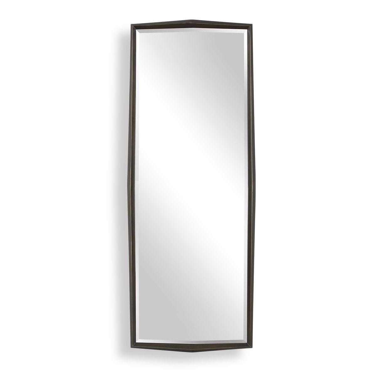 On Point Tall Mirror, Bronze - perfect for enhancing light and creating a sense of space | Image 1 | InSTYLE Home & Rugs