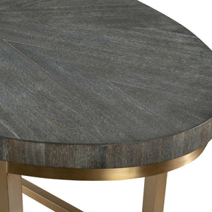Taja Oval Desk - stylish desk for modern spaces | Image 3 | InSTYLE Home & Rugs