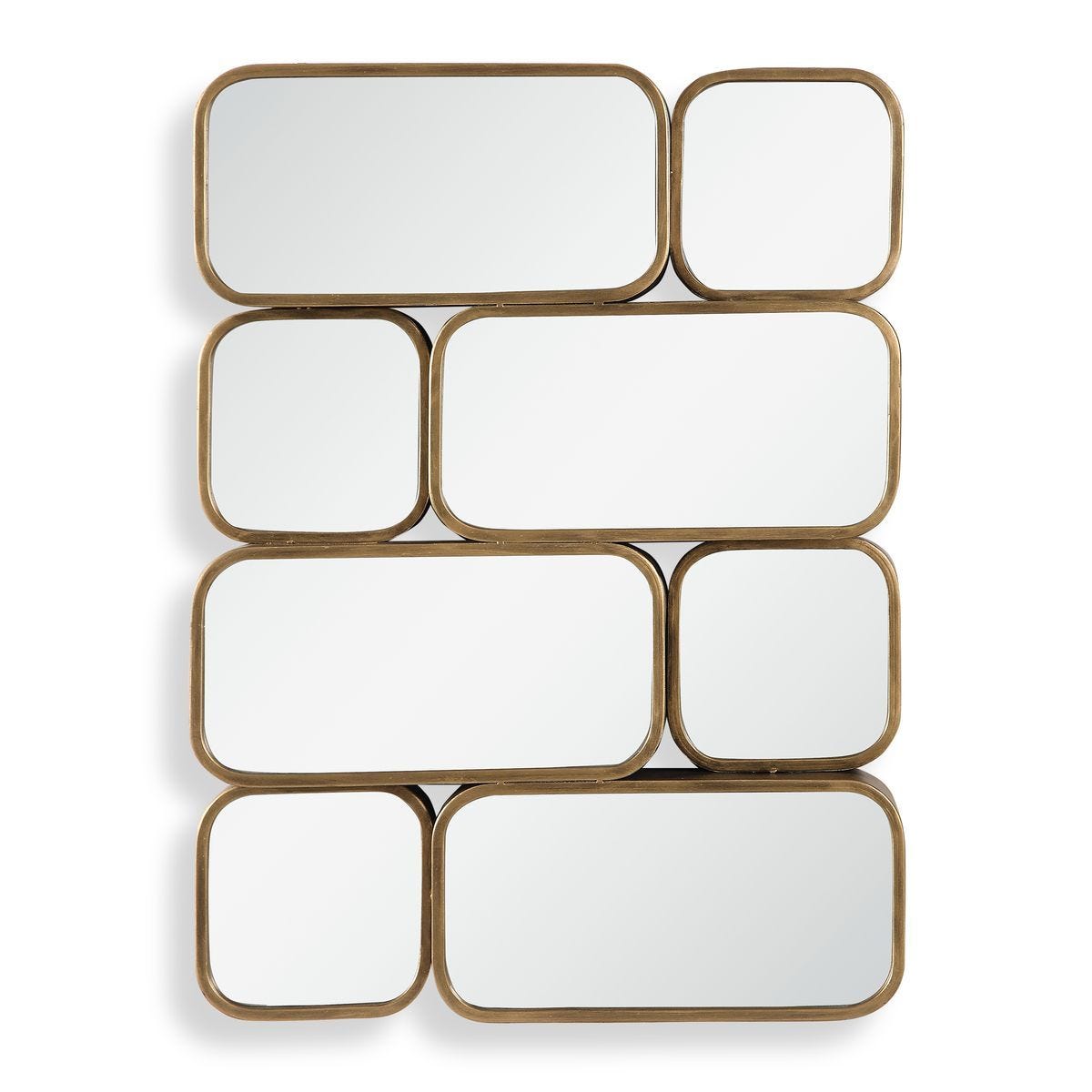 Canute Mirror, Gold - available in various shapes, sizes, and frame styles | Image 1 | InSTYLE Home & Rugs