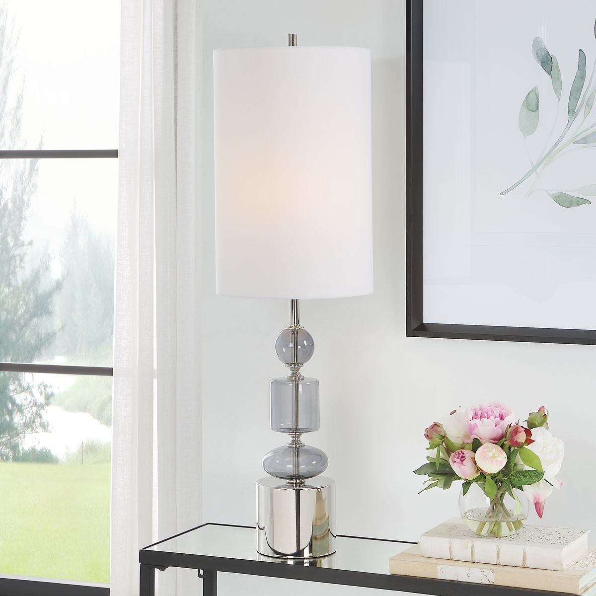Stratus Buffet Lamp - spacious buffet cabinets for serving and organizing | Image 1 | InSTYLE Home & Rugs