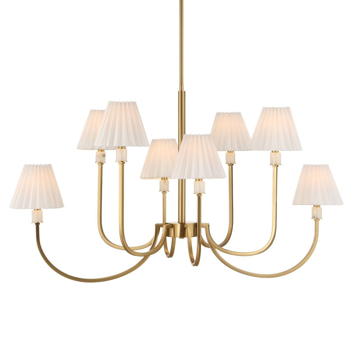 Poppins, 8 Lt Chandelier - from table lamps to chandeliers and floor lamps | Image 1 | InSTYLE Home & Rugs