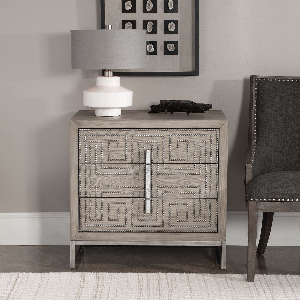 Devya Accent Chest - elegant drawers chest with ample space for clothes and accessories | Image 1 | InSTYLE Home & Rugs