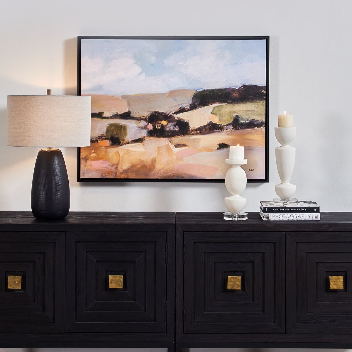 Desert Moment Framed Canvas - eye-catching art pieces to enhance your home design | Image 1 | InSTYLE Home & Rugs