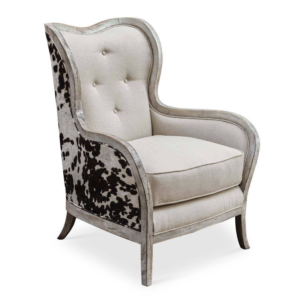 Chalina Armchair - upholstered armchair with padded comfort | Image 1 | InSTYLE Home & Rugs