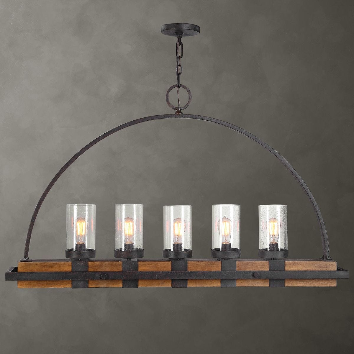 Atwood, 5 Lt Island - wide variety of lighting fixtures for every room | Image 1 | InSTYLE Home & Rugs