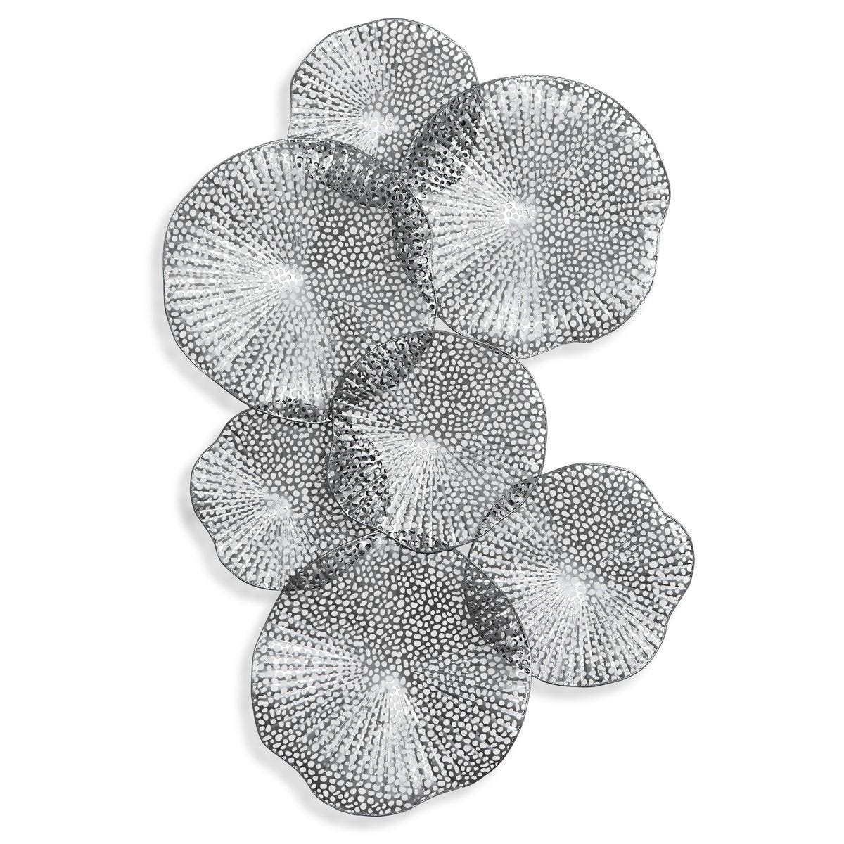 Ripley Metal Wall Decor, Pewter - find the perfect pieces to complement your interior design | Image 1 | InSTYLE Home & Rugs