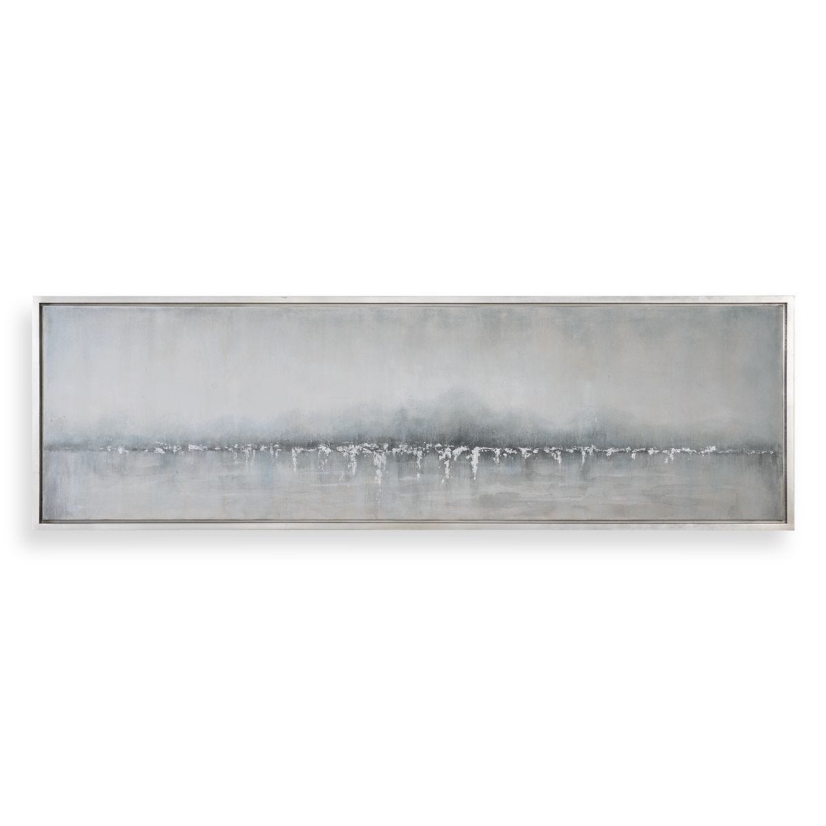 Tides Edge Hand Painted Canvas - bold and creative art for unique interior décor | Image 1 | InSTYLE Home & Rugs