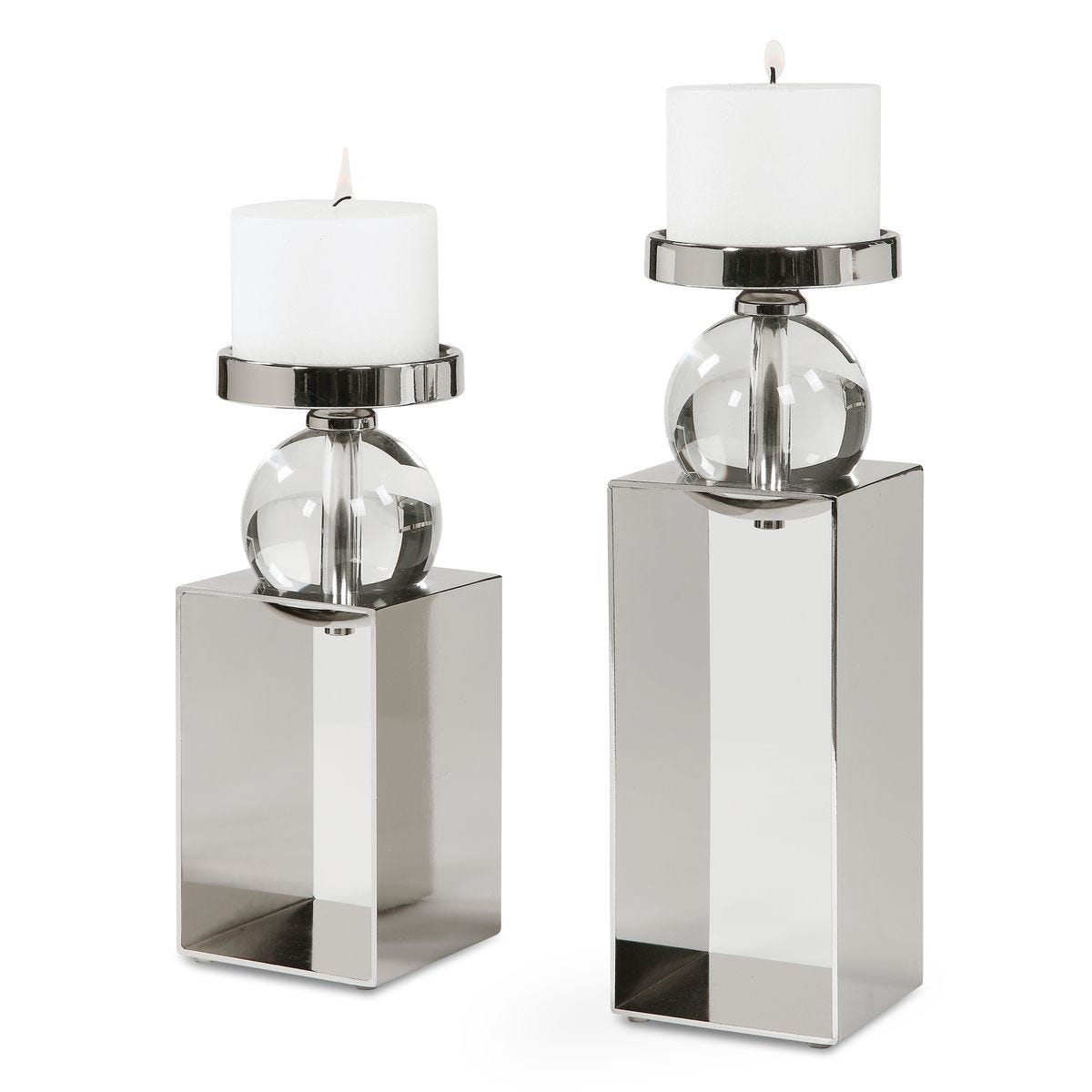 Lucian Candleholders, S/2 - modern accessories for a personalized living space | Image 1 | InSTYLE Home & Rugs